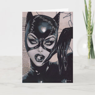 Catwoman #50 Sozomaika Hoesje Illustratie Kaart