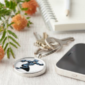 Catwoman met wetten sleutelhanger (Zijkant)