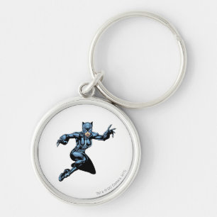 Catwoman met wetten sleutelhanger