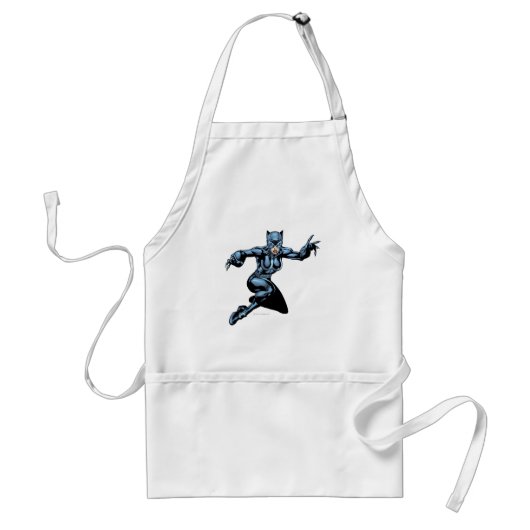 Catwoman met wetten standaard schort (Voorkant)