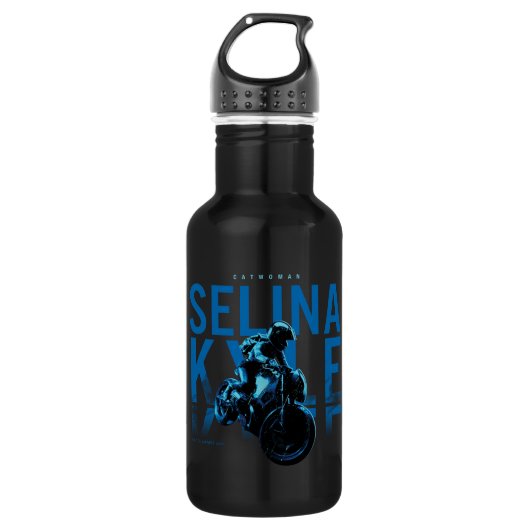 Catwoman Selina Kyle Motorcycle Waterfles (Voorkant)