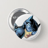 Catwoman Stare Ronde Button 5,7 Cm (Voorkant /achterkant)