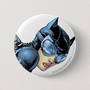 Catwoman Stare Ronde Button 5,7 Cm