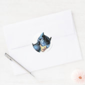 Catwoman Stare Ronde Sticker (Envelop)