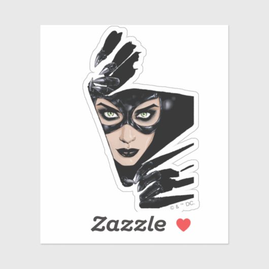 Catwoman The Claws Are Out Cover Illustration Sticker (Vel)