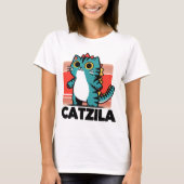 Catzila T-shirt (Voorkant)