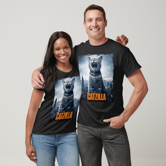 Catzilla Basic Relaxed Unisex T-shirt (Unisex)