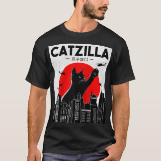 Catzilla Funny Cat, Funny Cat, Cat Lover T-shirt