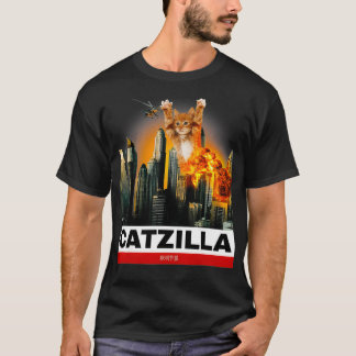 CATZILLA Funny Kat voor kattenliefhebbers T-shirt