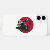 Catzilla - Giant Black Cat parodie op de stad Case-Mate iPhone Case (Achterkant (horizontaal))