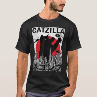 Catzilla Japanse  Sunset Classic T-Shirt