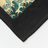 Catzilla Persian Cat Japanese Art For Men Women Ki Fleece Deken (Hoek)