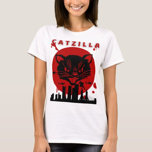 catzilla t-shirt (Voorkant)