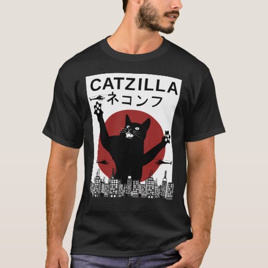 catzilla t-shirt (Voorkant)