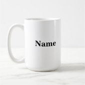 Caucasian Motorcycle Cop Mug Customisez-Le! (Gauche)