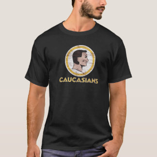 caucasiërs t-shirt