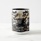 Cauchemar avant café Halloween Mug (Centre)
