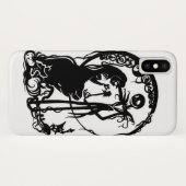 Cauchemar avant coque iphone de Noël (Dos (Horizontal))