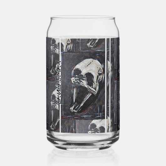 Cauchemar Blikvorm Glas (Voorkant)