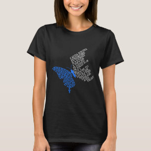 Cauda Equina Syndrome Warrior T-shirt