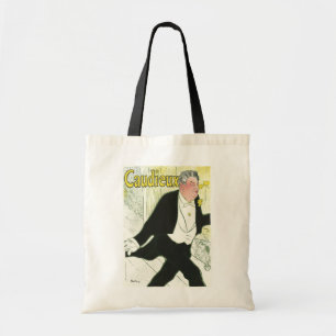 Caudieux van Toulouse Lautrec, Art Nouveau Tote Bag