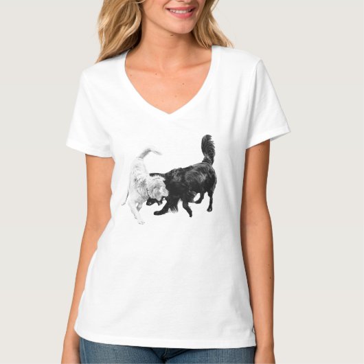 Caught Mid-Play T-shirt (Voorkant)