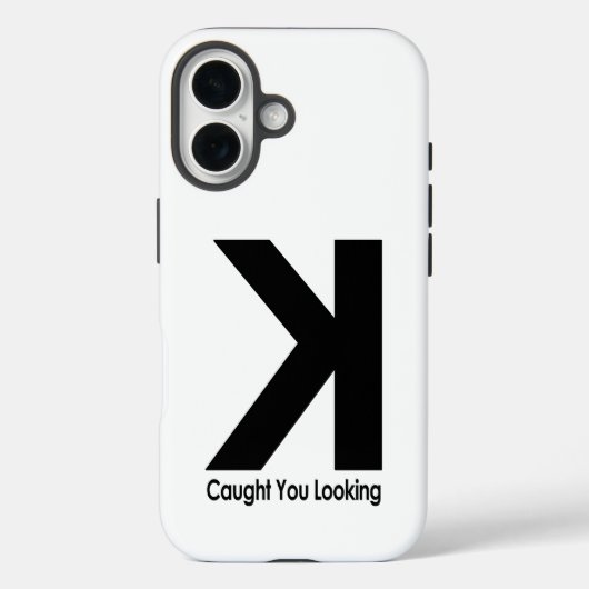 Caught You Looking – Funny Baseball Pitcher Saying Case-Mate iPhone Case (Achterkant)