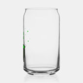 Cauldron and Bubbling Green Brew Halloween Blikvorm Glas (Links)