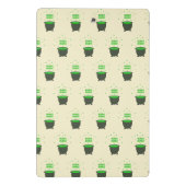 Cauldron and Bubbling Green Brew Halloween Mini Klembord (Achterkant)