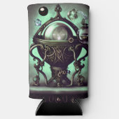 Cauldron met Green Crystal Ball en Orbs (Voorkant)