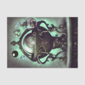 Cauldron met Green Crystal Ball en Orbs Tissuepapier (Voorkant)