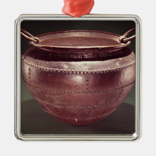 Cauldron uit Castlederg, County Tyrone Metalen Ornament (Voorkant)