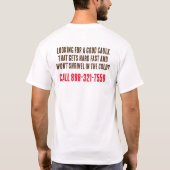 Caulk Sure de Firelands Hardware, Inc. T-Shirt (Dos)
