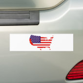 CAUSA_Flags Bumpersticker (Op auto)