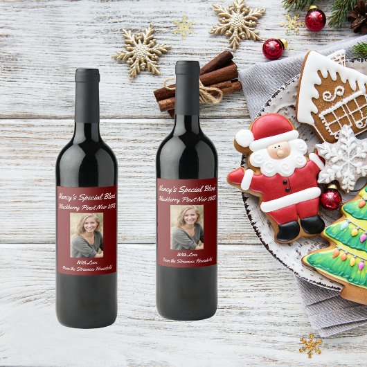 Causal Causal Party Étiquette de vin