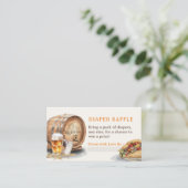 Causal Tacos Beer Luier Raffle Enclosure Kaart (Staand voorkant)