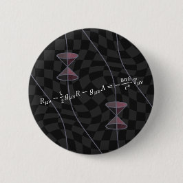 Causality in the Relativity Theory (type 1) Ronde Button 5,7 Cm