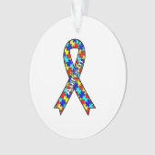 Cause de l'autisme au ruban (devant)