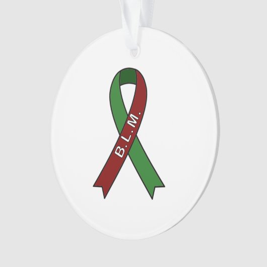 Cause Ornement BLM Ruban (devant)