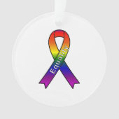 Cause Ornement d'égalité de ruban (devant)