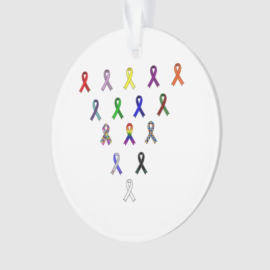 Cause Ruban 15 Causes Ornament (devant)