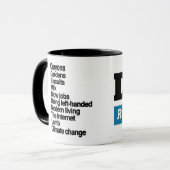 CAUSES de Cancer ! tasses (Devant gauche)