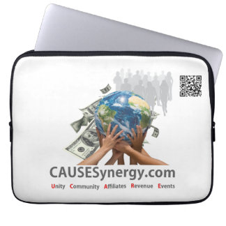 CAUSESynergy - laptophoes van 13 inch Laptop Sleeve