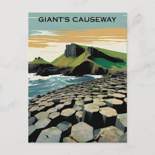 Causeway Ireland Briefkaart (Voorkant)