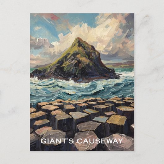 Causeway Ireland Briefkaart (Voorkant)