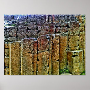 Causeway Noord-Ierland van Giant Poster
