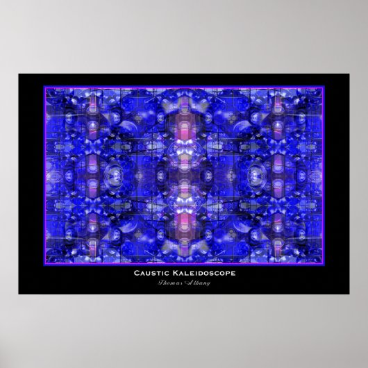 Caustic Kaleidoscope Poster (Voorkant)