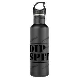 CAUTION DIP SPIT - misschien, misschien niet Waterfles