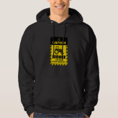 Caution Farmer Flying Tools And Offensive Language Hoodie (Voorkant)