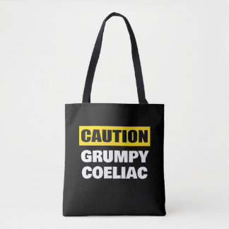 Caution Grumpy Coeliac Celiac Draagtas